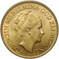 Монета 10 гульденов 1932 Нидерланды