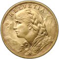 Монета 20 франков 1927 Швейцария