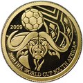 Монета 1 доллар 2009 Чемпионат мира по футболу 2010 ЮАР Палау