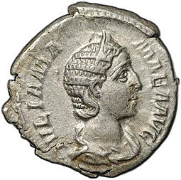 фото для Монета Денарий 232 Юлия Мамея Фекундитас Римская Империя Аверс