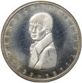 Монета 5 марок 1977 G Генрих фон Клейст 200 лет со дня рождения Германия ФРГ