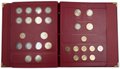 Коллекция 1, 2, 5, 10, 25 рублей 1999-2023 биметалл ММД+СПМД + ГВС + цветные в альбомах КоллекционерЪ