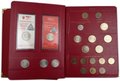 Коллекция 1, 2, 5, 10, 25 рублей 1999-2023 биметалл ММД+СПМД + ГВС + цветные в альбомах КоллекционерЪ