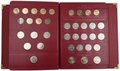 Коллекция 1, 2, 5, 10, 25 рублей 1999-2023 биметалл ММД+СПМД + ГВС + цветные в альбомах КоллекционерЪ