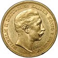 Монета 20 марок 1901 А Пруссия Германия