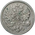Монета 25 пенни 1901 L Русская Финляндия