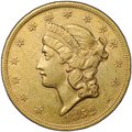 Монета 20 долларов 1852 США
