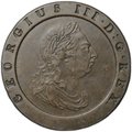 Монета 2 пенса 1797 Великобритания