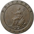 Монета 2 пенса 1797 Великобритания