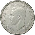 Монета 1/2 кроны 1941 Великобритания