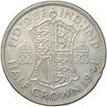 Монета 1/2 кроны 1941 Великобритания