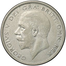 фото для Монета 1/2 кроны 1935 Великобритания Аверс
