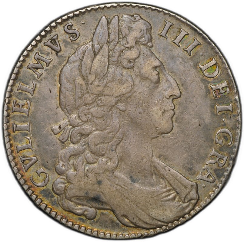 Монета 1/2 кроны 1700 DVODECIMO Англия