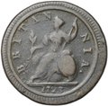 Монета 1/2 пенни 1723 Великобритания