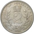 Монета 2 гульдена 1816 Демерара и Эссекибо Британская Гвиана