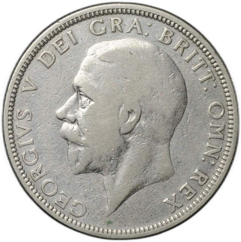 Монета 1 флорин (2 шиллинга) 1929 Великобритания