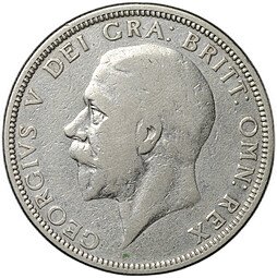 фото для Монета 1 флорин (2 шиллинга) 1929 Великобритания Аверс