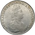 Монета 1 рубль 1782 СПБ ИЗ