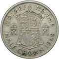 Монета 1/2 кроны 1948 Великобритания