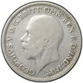 Монета 6 пенсов 1936 Великобритания