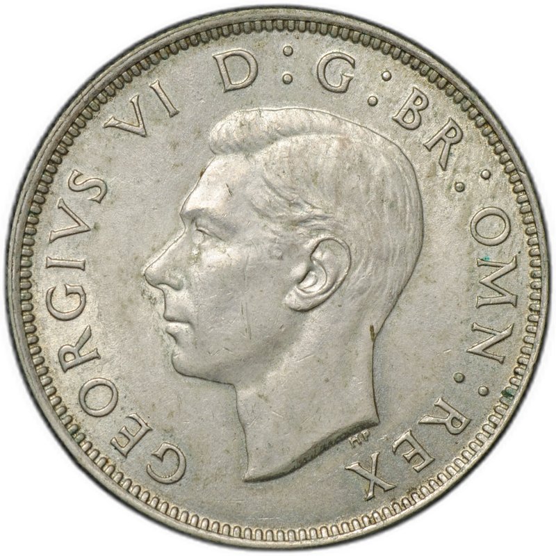 Монета 2 шиллинга (флорин) 1946 Великобритания