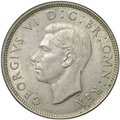 Монета 2 шиллинга (флорин) 1946 Великобритания