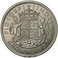 Монета 1 крона 1937 Коронация Короля Георга VI Великобритания