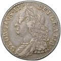 Монета 6 пенсов 1757 Великобритания