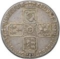 Монета 6 пенсов 1757 Великобритания