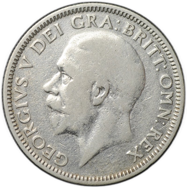 Монета 1 шиллинг 1934 Великобритания