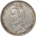 Монета 1 шиллинг 1892 Великобритания