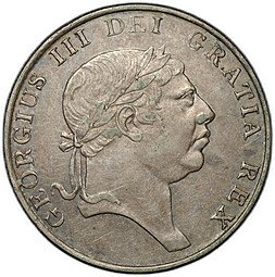 фото для Монета 10 пенсов 1813 Токен банка Ирландия Аверс