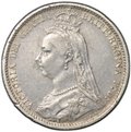 Монета 6 пенсов 1888 Великобритания
