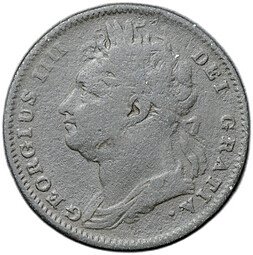 фото для Монета 1 фартинг 1826 старый тип Великобритания Аверс