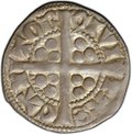 Монета 1 пенни 1272-1327 Эдвард I-II Кентербери Англия