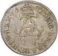 Монета 3 пенса 1682 Карл II Англия