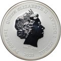 Монета 1 доллар 2023 Черный флаг - Пират Генри Эвери BU Тувалу