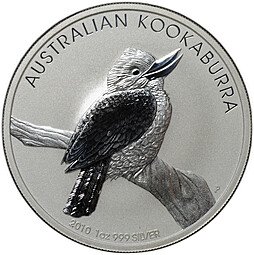 фото для Монета 1 доллар 2010 Австралийская Кукабара (Кукабарра) Австралия Аверс