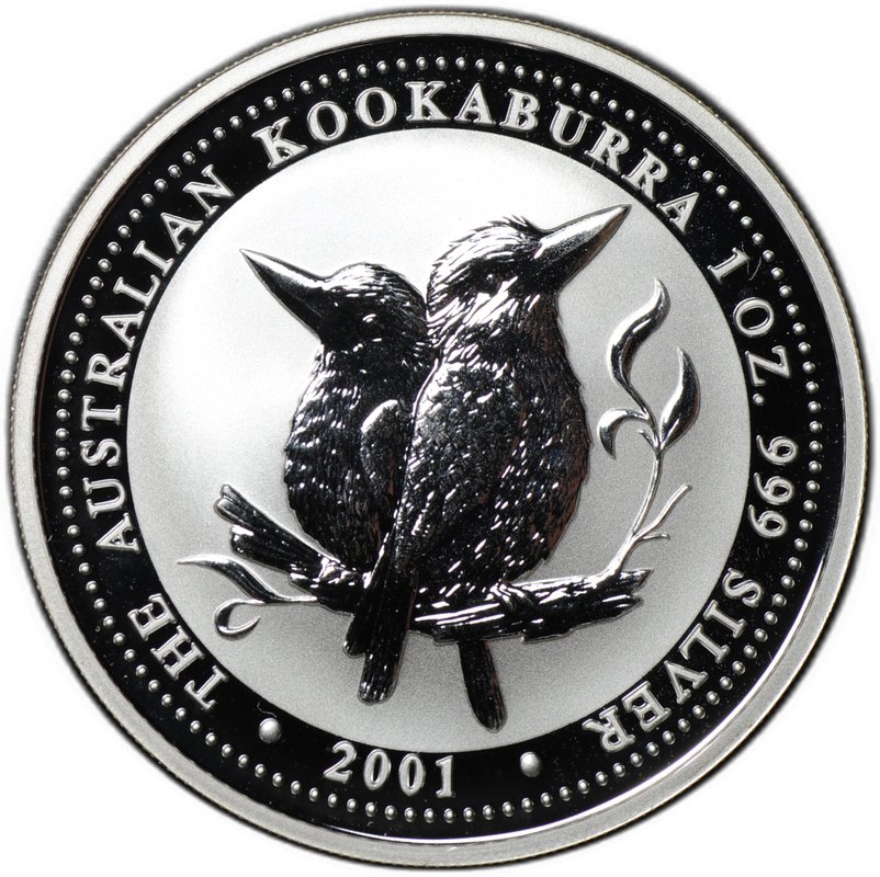 Монета 1 доллар 2001 Австралийская Кукабара (Кукабарра) Австралия