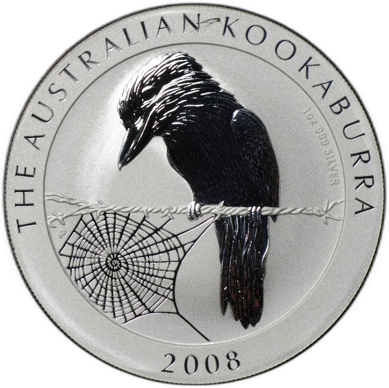 Монета 1 доллар 2008 Австралийская Кукабара (Кукабарра) Австралия