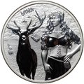 Раунд (жетон) 5 марок 2023 Валькирии - Остара Германия серебро 1 oz