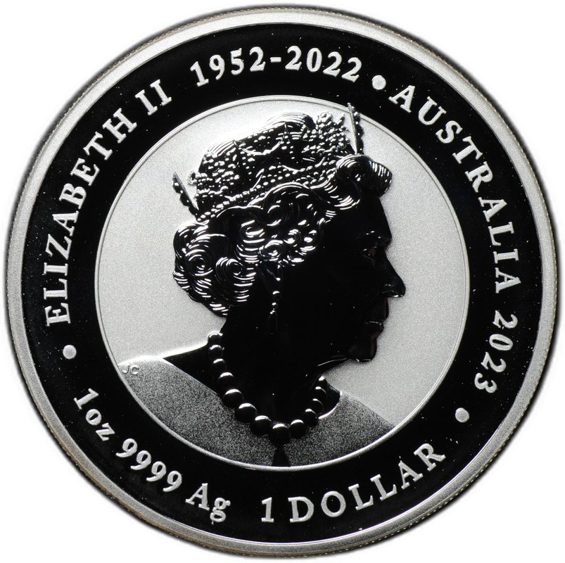 Монета 1 доллар 2023 Квокка 1952-2022 Австралия