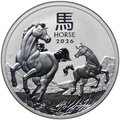 Монета 1 доллар 2026 Год лошади Лунар III Австралия