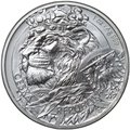 Монета 2 доллара 2025 Чешский лев Ниуэ