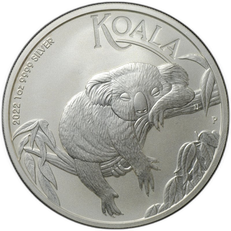 Монета 1 доллар 2022 Коала Австралия