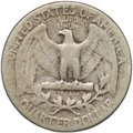 Монета Квотер (1/4 доллара) 1943 США