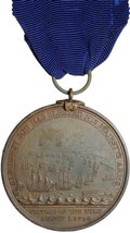 Медаль 1798 За битву за Нил Дэвидсона бронза Великобритания