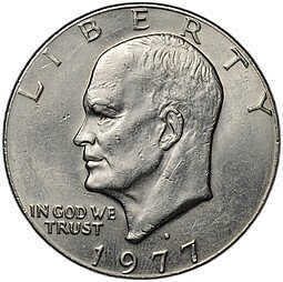 фото для Монета 1 доллар 1971 D Эйзенхауэр США Аверс