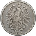 Монета 1 марка 1881 А Германия