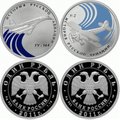 Комплект 1 рубль 2011 СПМД История русской авиации